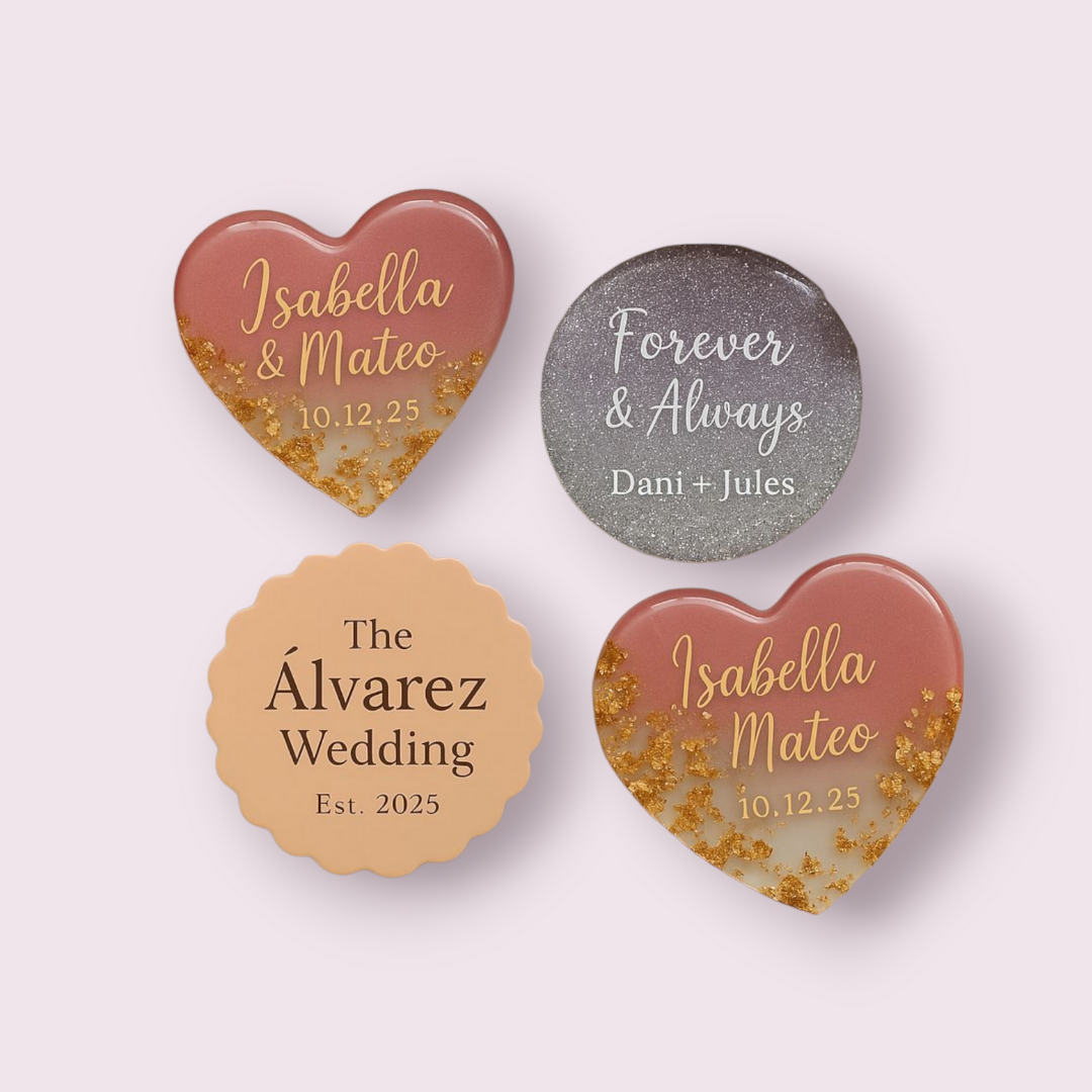 Custom Epoxy Party Favor Magnets