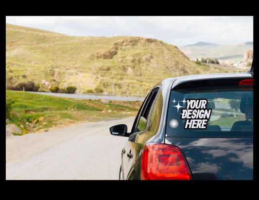🖌Custom Vinyl Car Decal – Your Words, Your Style, Your Cosita